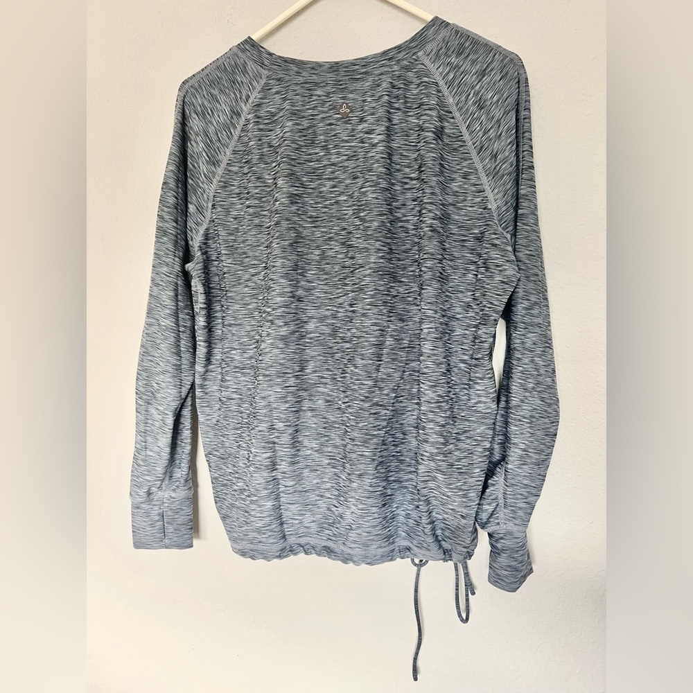 PrAna Athletic Top XS Hiking Yoga Dry-Fit Pullover Drawstring